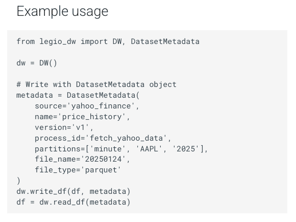 Data warehouse visualization