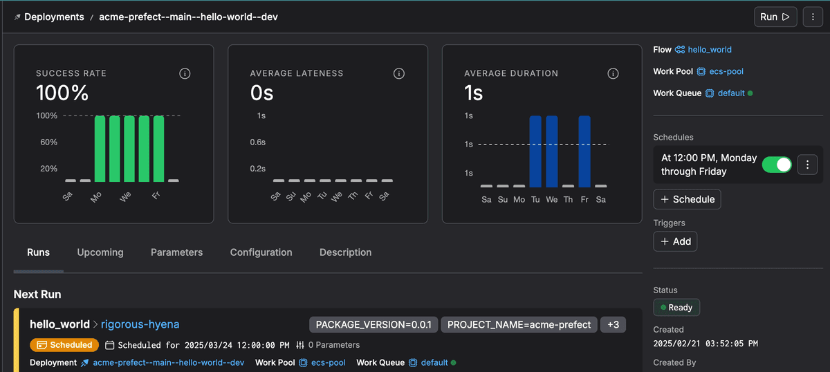 LEGIO Scheduler interface